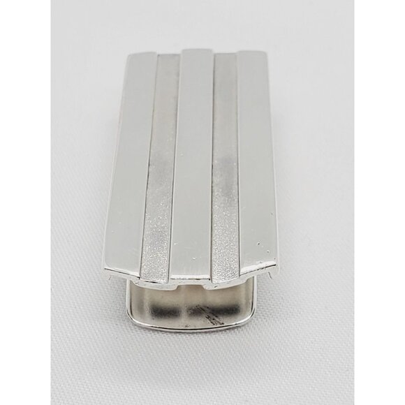 Tiffany & Co Sterling Silver 925 1995 Atlas Groove Money Clip